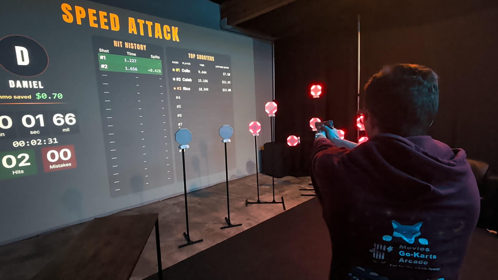 Strike Arena facility training
